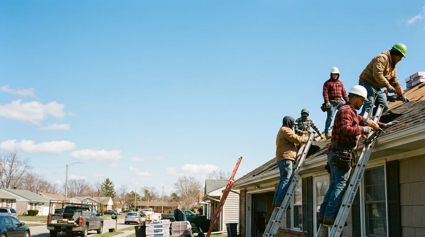 Roofing in Woodford, WI near me